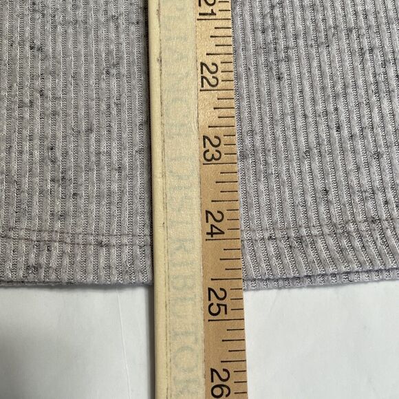 Dylan Sweater True Grit Oversized Cowl Neck Rib Knit Gray Drop Shoulder Small - Picture 5 of 6